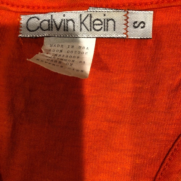Calvin Klein Racerback Top - Picture 3 of 3